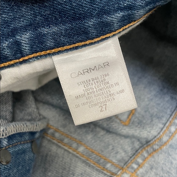 Carmar Distressed Emelia Jackson Jean - Picture 2 of 5